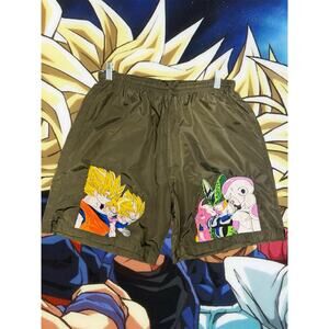 Yellow Dragon ball z swim shorts